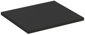 Comad Talia Casella wastafel toppaneel 60cm zwart eiken