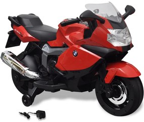 vidaXL Elektrische motor BMW 283 rood 6 V