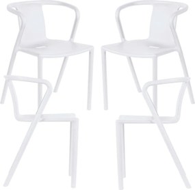 Set van 4 Indi-stoelen