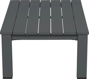 Garden Impressions Coba lounge tuintafel 130x70 - donker grijs