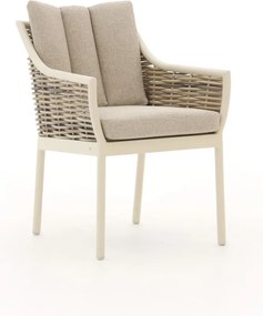 Dining tuinstoel | Apple Bee Milou | Wicker (vlechtwerk) | Wit | Kees Smit Tuinmeubelen