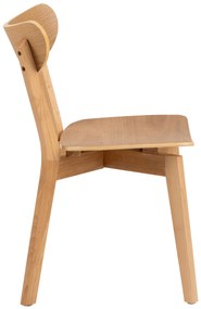ROXY Natuurlijk eiken - HOUTEN STOEL VOOR WOONKAMER, EETKAMER, KEUKEN, RETRO