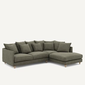 Katoenen en linnen hoekslaapbank, Lazare