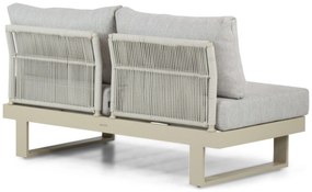 Hoek loungeset 5 personen Aluminium Taupe  Lifestyle Garden Furniture Lorenzo