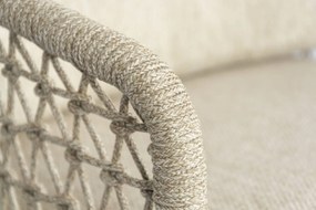 4 Seasons Outdoor Puccini loungestoel  Loungestoel    beige weerbestendig