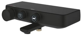 GROHE Grohtherm Smartcontrol Badmengkraan - thermostatisch - met omstel - phanthom black 102168kf00