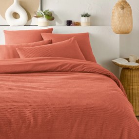 Kussensloop in gewassen katoen, gewafelde stof, Tifly