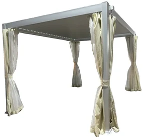 Lagos Premium 3x4 Tuinpunt vrijstaand terras pergola wit