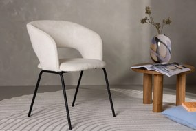 Jörn Eetkamerstoel - Hanna - Ivoor - Linnen - Jörn