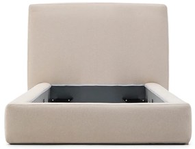 Kave Home Blok Luxe Bedframe Beige Stof 90x200 Cm