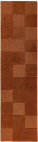 Handgetufte wollen loper Checkerboard