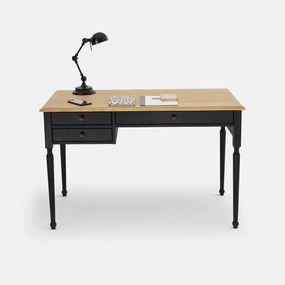 Bureau in massief dennenhout