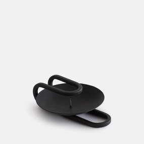 Metalen kandelaar, hoogte 4 cm, CANDRALE