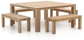 ROUGH-X 170x170cm picknickset 5-delig