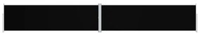 vidaXL Tuinscherm uittrekbaar 180x1200 cm zwart