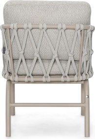 Tuinstoel Rope Zand/Beige Lifestyle Garden Furniture Ventana low  loft