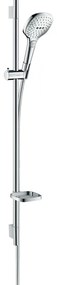 Hansgrohe Raindance select 120 met unica&apos;s glijstangset 90 cm. chroom 26621000