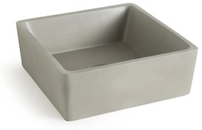 Vierkante betonnen wasbak, Cubel