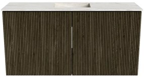 Mondiaz Joya DLux 80cm toiletmeubel shadow met wastafel faye midden 1 kraangat ostra