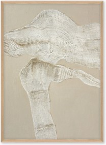 Handbeschilderde ingelijste canvasdoek Shape 1