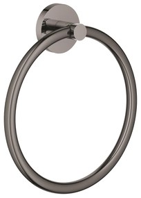 Grohe Essentials handdoekring hard graphite