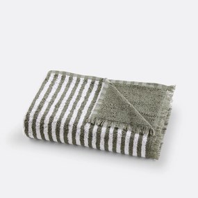 Maxi badlaken in badstof 500 g, gestreept, Arzon