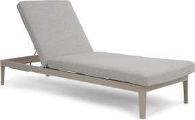 Lifestyle Garden Furniture Mateo Ligbed Met Kussen Loft/sandy Aluminium Taupe