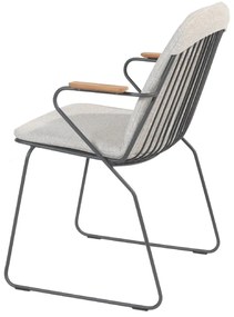 4 Seasons Veneto/Prado ronde tuinset - Ø130 cm. - stapelbaar