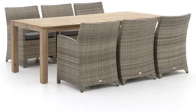 Forza Barolo/ROUGH-S 220cm dining tuinset 7-delig