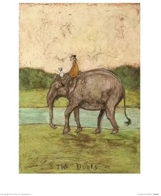 Kunstdruk Sam Toft - Tow Riders, Sam Toft, (30 x 40 cm)