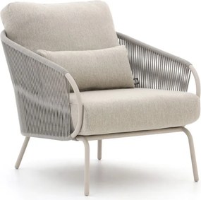 Lounge tuinstoel | SUNS Dolce | Rope (touw) | Taupe | Kees Smit Tuinmeubelen