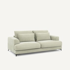 3-zits slaapbank van stonewashed fluweel, Marsile