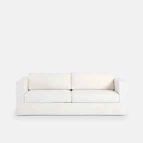 Bank met afneembare hoes, 3, 4 zits, katoen en linnen, Noni