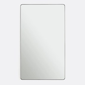 Rechthoekige spiegel, metaal, breedte 100 x hoogte 170 cm, IODUS