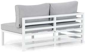 Hoek loungeset 5 personen Aluminium Wit  Domani Furniture Linde