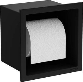 Mexen X-Wall-P toiletrolhouder, zwart - 1973