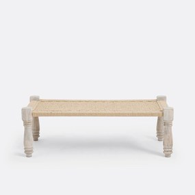 Indische bank van touw en mangohout, Adas