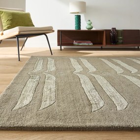 Vloerkleed in katoen/lyocell, Kira