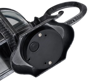 Klassieke buiten wandlamp antiek zilver IP44 - Glasgow