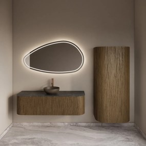 Gliss Design Alluro kolomkast 160cm castle brown
