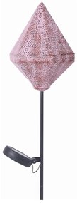 Luxform Tuinlamp op stok Tyana solar LED roze