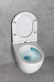 Bruckner Fulda hangend toilet randloos Turboflush 36x52cm wit