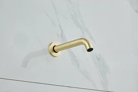Saniclear Brass baduitloop geborsteld messing / mat goud