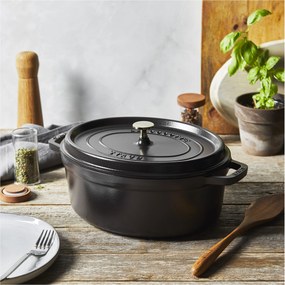 Staub La Cocotte Cocotte 31 cm / 5,5 l, Ovaal, Zwart - La Cocotte - Staub