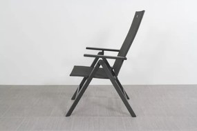 Hartman Napoli/Chaneo verstelbare tuinset - 220x100 cm. - 7-delig