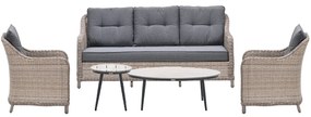 Garden Impressions Nova loungeset 5-delig - Lucas loungetafels