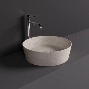 Rak Skin ronde waskom 42cm beige beton