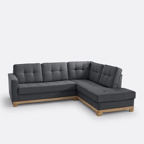 Hoekslaapbank, polyester, Ajis