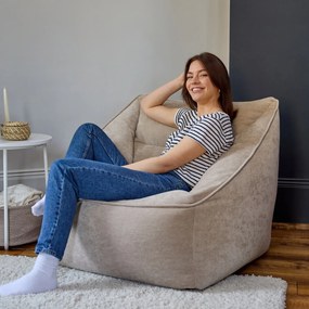 Natalia Chenille Armchair Bean Bag