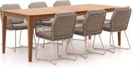 Diningset Intenso | 6 personen | Tuinset teakhout | 7-delig | Kees Smit Tuinmeubelen